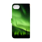 here,there,somewhere.のaurora4 Book-Style Smartphone Case :back