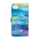 natsumiのocean Book-Style Smartphone Case :back