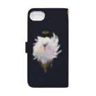 温室【Ａ】のLucia 【iPhone6・6s・7・8・XS・X・11Pro】 Book-Style Smartphone Case :back