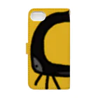 ツノゼミクラフト　#ツノゼミgoのあつめて！ツノゼミくん Book-Style Smartphone Case :back