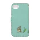 kitaooji shop SUZURI店のAsian Swallowtail Book-Style Smartphone Case :back