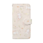 ＊momochy shop＊の春うさぎ Book-Style Smartphone Case