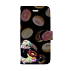 Mushroom Roomのdoping donut PANDA 2 Book-Style Smartphone Case