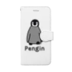 MrKShirtsのPengin (ペンギン) 色デザイン 手帳型スマホケース