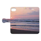 Ririmaru-Wonderlandの海 Book-Style Smartphone Case:Opened (outside)