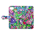 ぷこりしょっぷのHARU Book-Style Smartphone Case:Opened (outside)