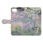 毬谷静 – Shizuka Mariya –のgarden Book-Style Smartphone Case:Opened (outside)