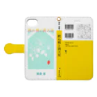 SOMORIの【iPhone 6/6s/7/8】跳満 Book-Style Smartphone Case:Opened (outside)