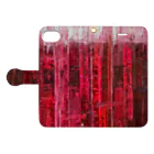 Atelier HILOのRubellite Book-Style Smartphone Case:Opened (outside)