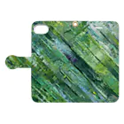 Atelier HILOのQuartz × Forest Book-Style Smartphone Case:Opened (outside)