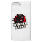 WinnerBarks Ent.のWinnerBarksチームロゴ 手帳型スマホケースの裏面