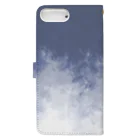 dizzyのWillow (Blue gray) Book-Style Smartphone Case :back