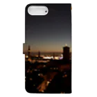 ELUTAS_ELTSのCopenhagen nightview Book-Style Smartphone Case :back