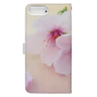 cherryblossomの桜(ピンク) Book-Style Smartphone Case :back