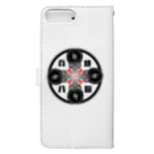 NEOJAPANESESTYLE                               のSkull Rock  Book-Style Smartphone Case :back