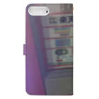 zozo7218の電子マネー Book-Style Smartphone Case :back