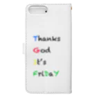 fdy.incのTGIF_black Book-Style Smartphone Case :back