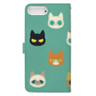 ROCOのねこたま Book-Style Smartphone Case :back