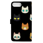 ROCOのねこたま Book-Style Smartphone Case :back