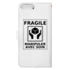 Miyanomae ManufacturingのFRAGILE Book-Style Smartphone Case :back