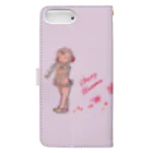 LadybugcolorのCherry Blossoms Book-Style Smartphone Case :back