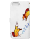 Drecome_DesignのFOX DIVE Book-Style Smartphone Case :back