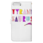 Drecome_Designの Tyrannosaurus Book-Style Smartphone Case :back
