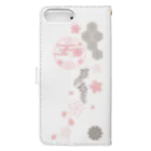 ジャパニーズスタンダードの枝垂れ桜 Book-Style Smartphone Case :back