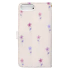 kuroki  miyaの花柄 Book-Style Smartphone Case :back