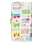 引野 裕詞のbutterfly-butterfly-butterfly Book-Style Smartphone Case :back