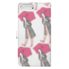 miho-oのlove♥fashion Book-Style Smartphone Case :back