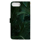 AWESOME DESIGNのGREEN 植物 Book-Style Smartphone Case :back