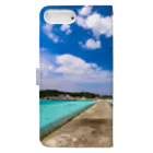 bun photographyの野甫島 Book-Style Smartphone Case :back