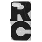 gemgemshopのROCK GROOVE Book-Style Smartphone Case :back