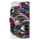 DoodlemanduのAll seeing eye Book-Style Smartphone Case :back