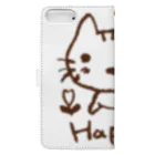 Gallery_shihotのHappy!Cat Book-Style Smartphone Case :back