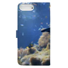 さの水族館 Book-Style Smartphone Case :back