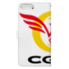 キャスバル公式ファングッズショップのCGW公式グッズ Book-Style Smartphone Case :back