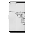 NonoshimaのサバイバルGUN Book-Style Smartphone Case :back