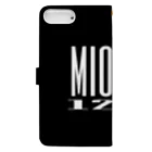 miorilyのMIORILY monotone 手帳型スマホケースの裏面