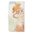 Torine_Kiichigoの赤毛の女の子 Book-Style Smartphone Case :back