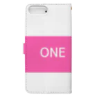 k0724のONE TEAM Book-Style Smartphone Case :back