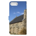 Eddieの古い建物 Book-Style Smartphone Case :back