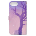 miorilyのmiorily murasaki Book-Style Smartphone Case :back