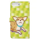 ULI_Tetoのテトさん(犬) Book-Style Smartphone Case :back