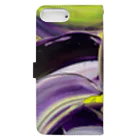 Yoshiki house 岡村芳樹のIris Book-Style Smartphone Case :back