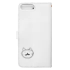 ChrisのHIGE猫 Book-Style Smartphone Case :back