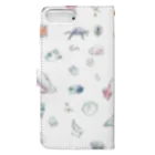 Planaria.Flashの【ゆるゆる深海魚】 Book-Style Smartphone Case :back