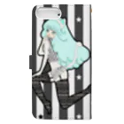 Suzuki Satomi の夢見るgirls Book-Style Smartphone Case :back