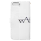 wacca.公式グッズショップのwacca.ロゴ入りスマホケース Book-Style Smartphone Case :back